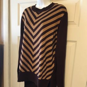 Lovetrend chevron tunic sweater
